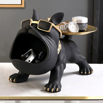 30cm Bulldog Statue