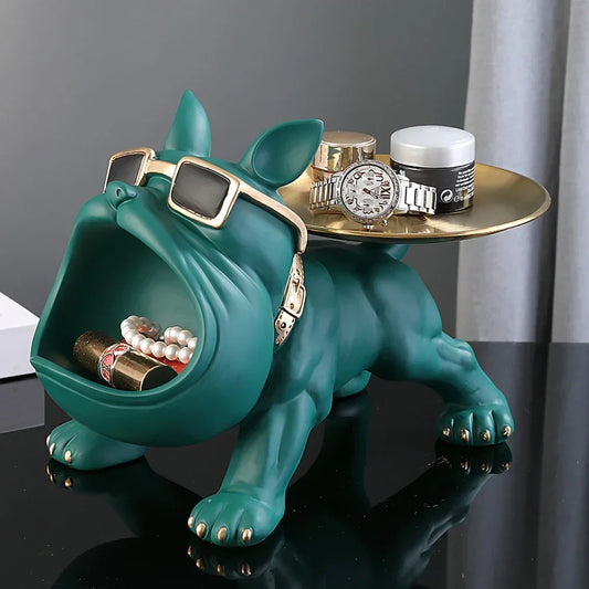30cm Bulldog Statue