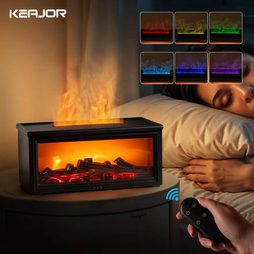 Air humidifier with essential oil diffuser